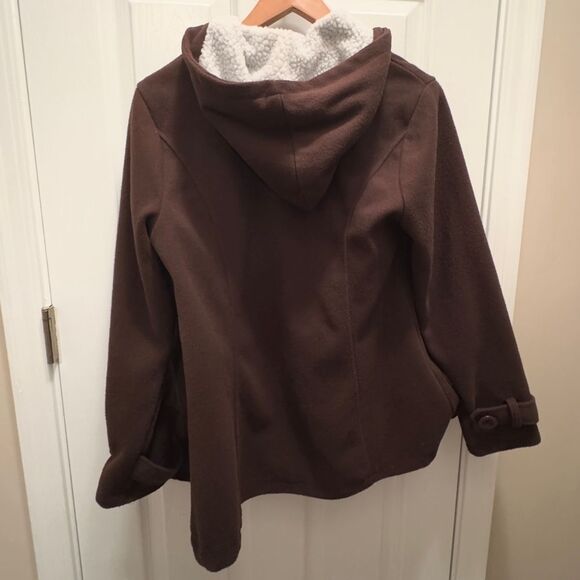 Vintage Women’s Fleece Thicken Coat Fuzzy Sherpa Lined Windproof Parkas Size S - Picture 3 of 16